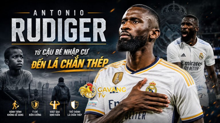 Antonio Rudiger – Từ cậu bé nhập cư đến lá chắn thép