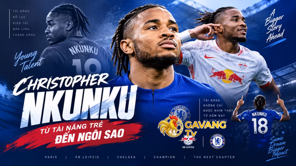 Christopher Nkunku: Từ tài năng trẻ đến ngôi sao