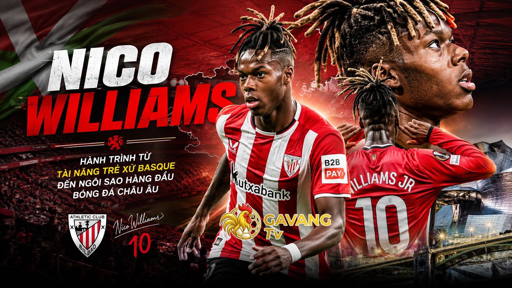Nico Williams – Hành trình từ tài năng trẻ xứ Basque đến ngôi sao hàng đầu bóng đá châu Âu