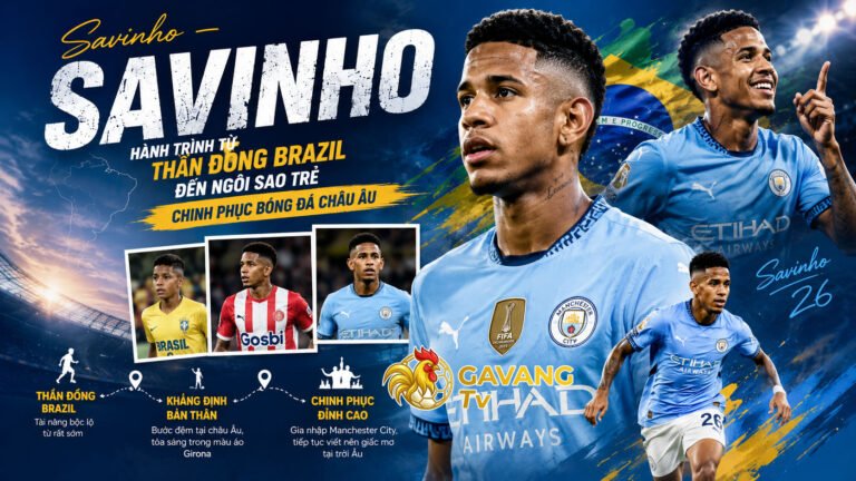 Savinho – Hành trình từ thần đồng Brazil đến ngôi sao trẻ chinh phục bóng đá châu Âu